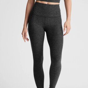 NWT Beyond Yoga Spacedye Caught In The Midi High Waisted Legging, Charcoal, XS